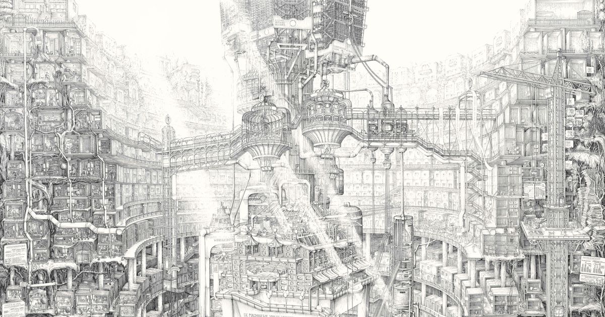 Carlijn Kingma. De Machinerie van de Volkshuisvesting — museum-expo in Laren
